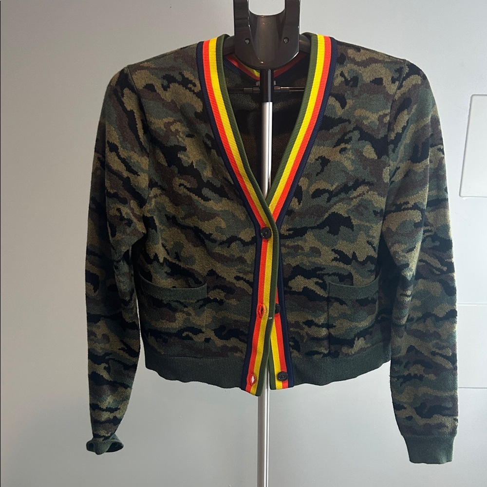 KULE Multicolor Striped Cardigan